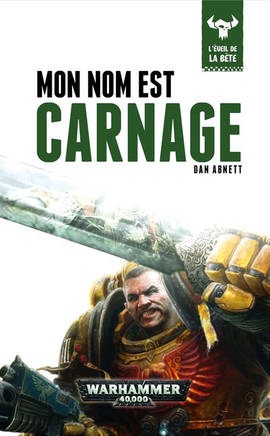 Mon nom est Carnage (couverture française)