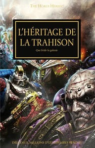 L&#039;Héritage de la Trahison (couverture française)