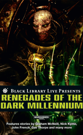 Renegades of The Dark Millennium (couverture originale)