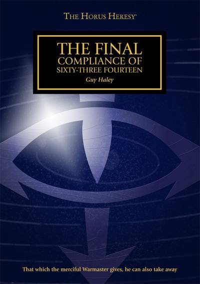 The Final Compliance of Sixty-Three Fourteen (couverture originale)